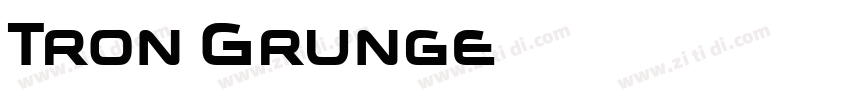 Tron Grunge字体转换